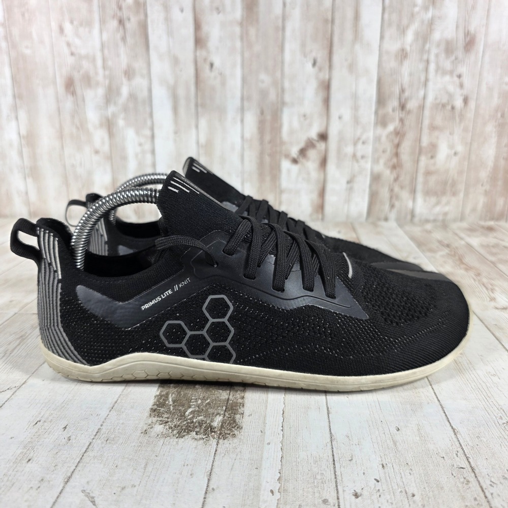 Vivobarefoot Primus Lite Knit Womens Barefoot Training Shoes Black 209304-01